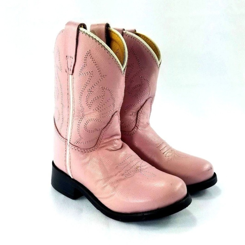 Masterson Boot Co Little Girl Cowgirl Boot Leather